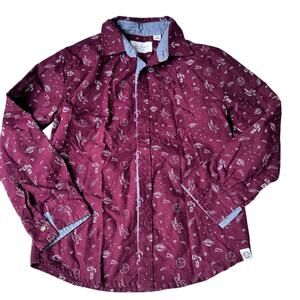 Paper Denim & Cloth Boys Graphic Print Shirt - Size 8